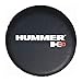 EIGIIS Universal Soft Spare Tire Cover for Hummer H3, Leather Waterproof Dust-Proof Thicken Wheel Protectors Covers (17 in (32