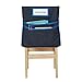 ECR4Kids Classroom Seat Companion with Name Tag Slot, Kids School Supply Chair Pocket Organizer for Classroom/Daycare/Homeschool, Large