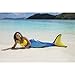 Fin Fun, Mermaid Tail Skin, with Reinforced Tips, Monofin Included, Blue Tang, Child 8