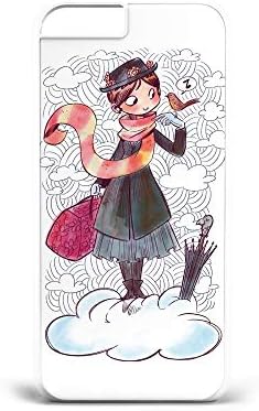 YouDezerve Mary Poppins Phone Case cover for Apple iPhone D08 II01P (Design2, iPhone 7+/8+)