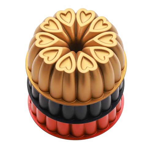 Heart Shaped Cast Aluminum Cake Pan