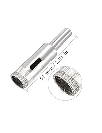 Sierra de diamante para taladro de broca para baldosas de vidrio, mármol, granito, fibra de vidrio, herramienta de cerámica, broca, juego de 5 paquetes 5 32 "- ½"