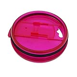 Hot Sale!Slider Closure Lid For 30 Oz,Canserin Spill And Splash Resistant (Hot Pink)