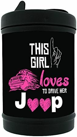 Have Fun Gifts Car Ashtray For Home Office And Car Decoration This Girl Loves To Drive Her Jeep