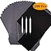 Selizo 200 Sheets Tracing Paper and Carbon Paper Black Graphite Transfer Paper with Tracing Stylus for Wood Burning Transfer, Wood Carving and Tracing