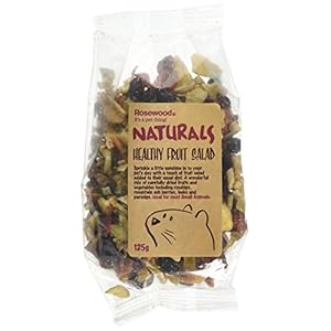 Rosewood Naturals Healthy Fruit Salad, Rabbit Treats & Small Animal Treats, 125g