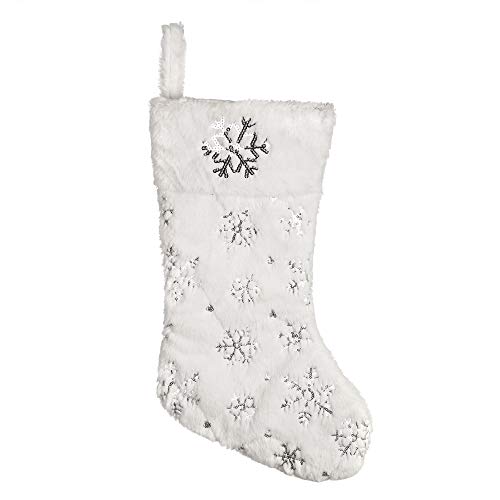 3 iPEGTOP+Christmas+Stockings+Snowflakes+Decorations