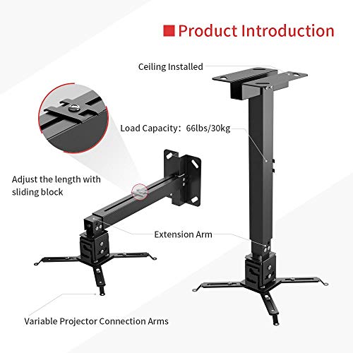 1 VANKYO+Universal+Projector+Ceiling+Different