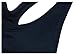 ohlyah Women's Zipper Front Closure Sports Bra Racerback Yoga Bras 2 Pack L