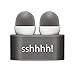 Sshhhh! Ear Plugs - Charcoal