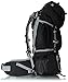 High Sierra Appalachian Top Load Internal Frame Hiking Pack, Black/Black/Silver, 75-Liter