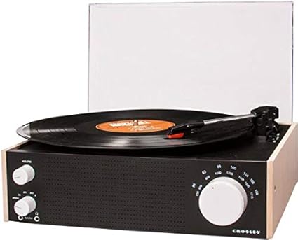 crosley switch ii record player with speakers