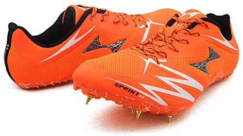 HEALTH-Mens-Womens-Track-Field-Shoes-Spike-Running-Mesh-Breathable-Professional-Sports-Shoes-115
