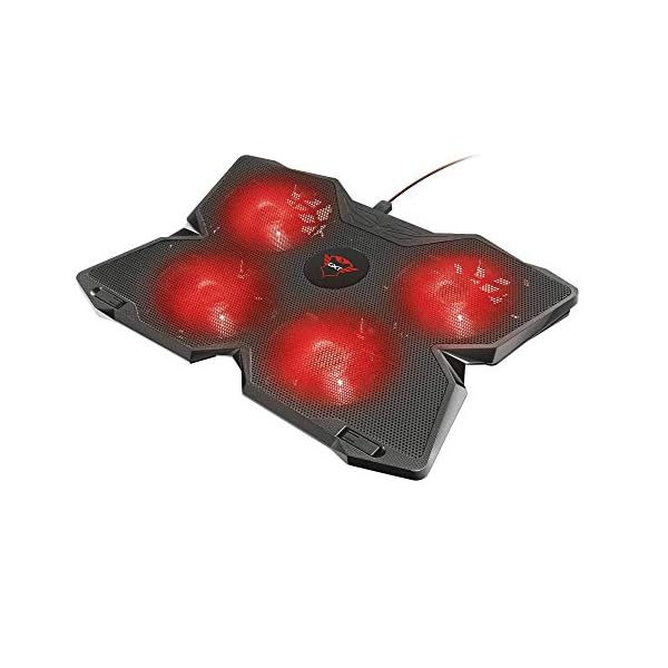 Trust-Gaming-GXT-278-Notebook-Cooling-Stand-Black Trust Gaming GXT 278 Notebook Cooling Stand, Black
