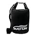 Surfun® Waterproof Dry Bag Dry Sack with Shoulder Strap for Camping Kayaking Hiking Boating Rafting Swimming Fishing Snowboarding Backpacking and Floating