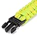 JD.Gems 550 Parachute Cord Survival Compiled Bracelet Plastic Buckle Wristband