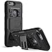 i-Blason Prime Case Designed for iPhone 6s Plus, Kickstand Apple iPhone 6 Plus Case (5.5) Heavy Duty Dual Layer Combo Holster Cover Belt Clip (Black)