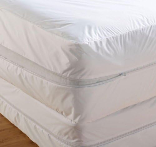Twin (12 in Deep) Allersoft Blend Zippered Allergy Proof Mattress Cover and Protector