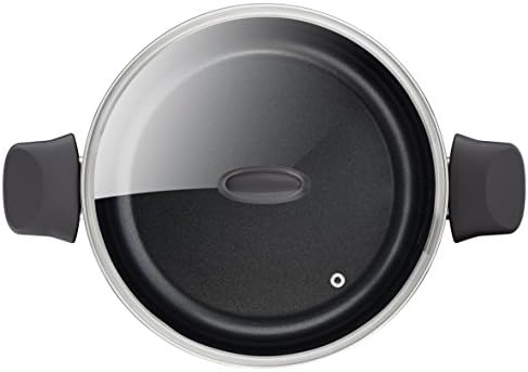 Tefal C3674602 Elégance Faitout + Couvercle, Aluminium, Noir, 24 cm