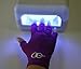 OC Nails UV Shield Glove (AMETHYST) Anti UV Glove for Gel Manicures with UV/LED Lamps