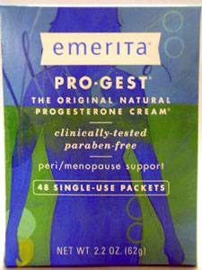 Pro-Gest-Natural Progesterone Cream 48 Packets