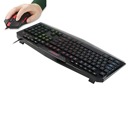 Redragon S101 Wired Gaming Keyboard and Mouse Combo LED RGB Backlit