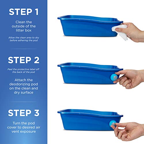 Fresh Step Cat Litter Box Deodorizing Pods In Fresh Scent Cat