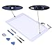 Touch Screen Digitizer for 2017 iPad 9.7 - Front Glass Replacement with Home Button & Tool Repair Kit (A1822, A1823) - White