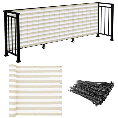 E&k sunrise E&k Sunrise X Balcony Privacy Fence