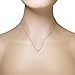 My Daily Styles 925 Sterling Silver White CZ Womens Evil Eye Hamsa Pendant Necklace