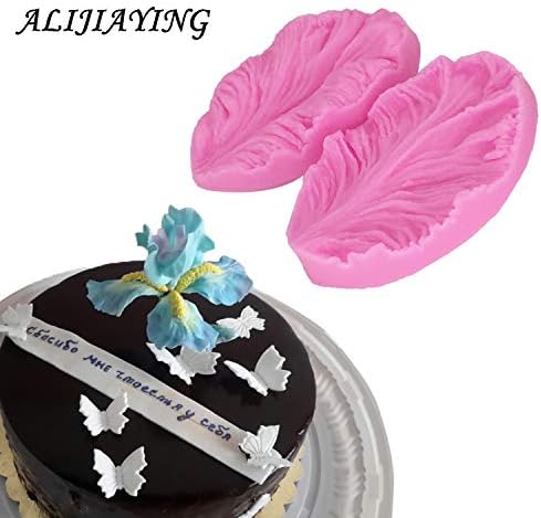 Cookie Cutter|Cake Molds|silicone mold 3D flower cooking wedding decoration baking Sugar Craft Molds Leaves petal DIY Cake D0748|By ATUSY