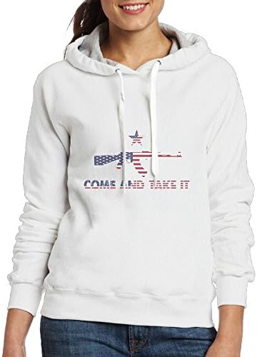 AR-15 Come And Take It USA Fashion Durable Casual Warm Cotton Fall/Winter Womens Casual Pullover