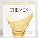 Chemex Bonded Unbleached Pre-folded Square Coffee Filters