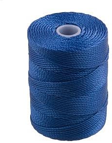 C-Lon Bead Cord, Blue Lagoon - 92 Yard Spool