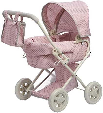 Olivia's Little World Buggy-Style Baby Doll Stroller with