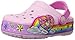 crocs Girls' ClightsRnbwHrtK, Ballerina Pink, 7 M US Toddler