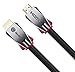 iBirdie 4K HDR HDMI Cable 4 Feet, 18Gbps 4K 60Hz HDR10, 1440p 144Hz, ARC, HDCP 2.2, High Speed Ultra HD Bi-Directional Cord 26AWG