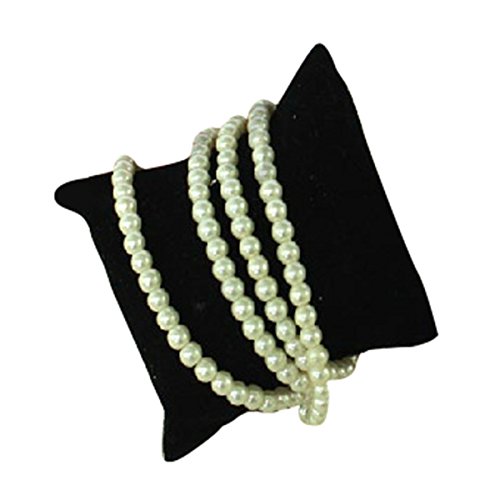 Jewelry Display Holder 10pcs Velvet Pillow Cushion Bracelet Watch Showcase