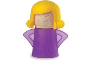 AISIBO Microwave Oven Steam Cleaner Easily Cleans the Crud In Minutes Microwave Oven Steam Cleans With Vinegar and Water for Home Office Kitchens (Purple)