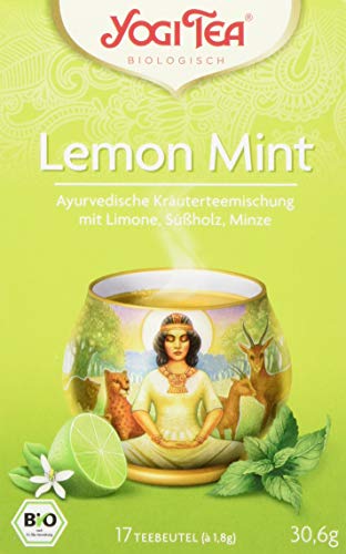 Yogi Tea Lemon Mint Bio, 3er Pack (3 x 31 g)