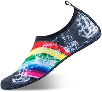 Men Women Water Shoes Quick-Dry Barefoot Aqua Socks Shoes for Swim Beach Pool Surf Yoga Sport