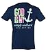 Simply Southern Tees Short Sleeve Preppy God is My Anchor