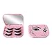 False Eyelash Case Holder Pink - Three Tier Box, Organizer for Travel, Strip Lash Storage Container