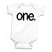 Bump and Beyond Designs Baby-Boys First Birthday Shirt Black, 12-18 Months, Short Sleeve