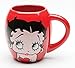 Vandor 10301 Betty Boop Oval Ceramic Mug, Close-up, Red, 18-Ounce