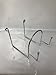 Deluxe Central Vacuum Wire Hose Hanger, 5-inch Central Vac Hose Hanger, Wire Formed