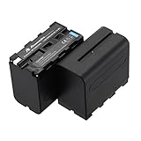 Powerextra 2 Pack Replacement Sony NP-F970 Battery Compatible with Sony DCR-VX2100, DSR-PD150, DSR-PD170, FDR-AX1, HDR-AX2000, HDR-FX1, HDR-FX7, HDR-FX1000, HVL-LBPB, HVR-HD1000U, HVR-V1U, HVR-Z1P