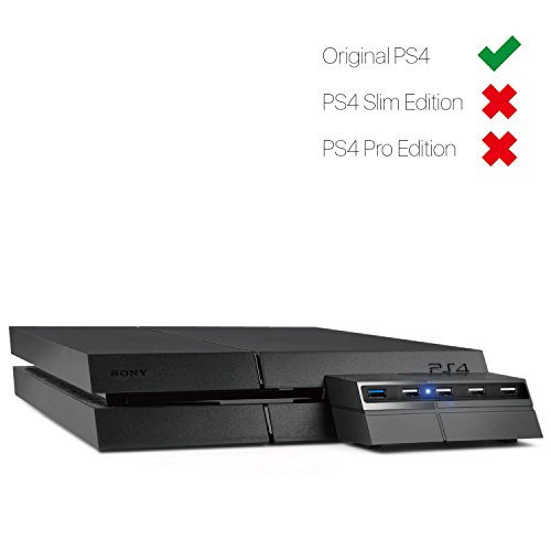 PS4 USB Hub 5 Port USB 3.0 2.0 High Speed Expansion Hub Charger