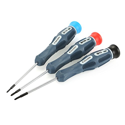 E.Durable Triwing Screwdriver Y0 Y00 PH00 for Nintendo Switch, Gamebit Set Repair Tool Kit for Part Fixing & Battery Replacement & Cleaning (Nintendo Switch Tool Set2) - Thumbnail 3