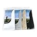 Elixir Bundle Assort Color 4 pack Arm Sleeves UV Protection Sleeve 4 pairs for Bike, Hiking, Golf (Black, White, Gray, Beige)